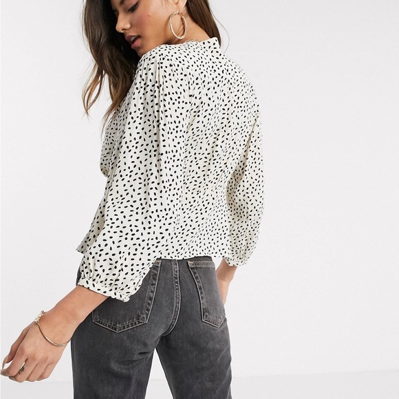 Mango dot blouse - Picture 2 of 2